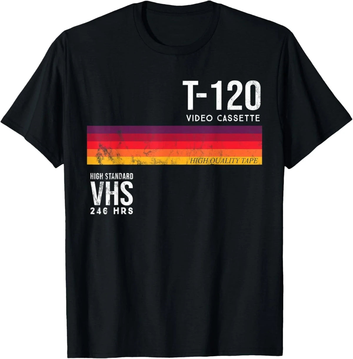 Vintage 80s Video Cassette Tape VHS Unisex