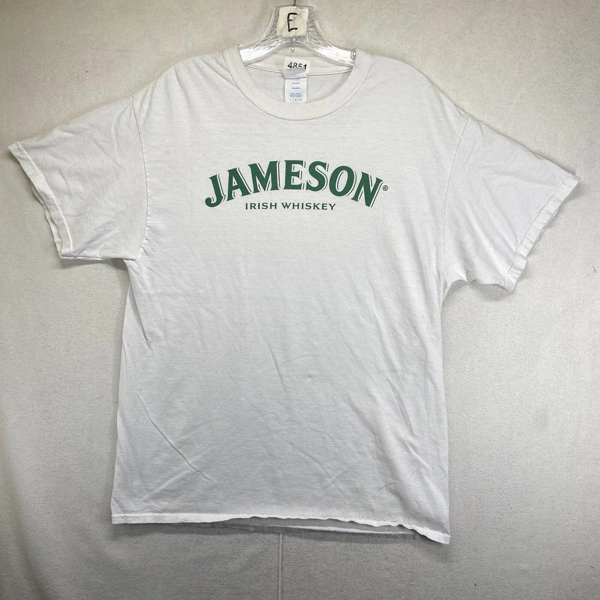 Jameson Irish Whisky T Shirt Mens Small/Medium Simple Spell Out Unisex