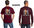 Biker Life Custom Chopper Scooter Sexy Girl On Classic Motorcycle Men's T Shirt Unisex