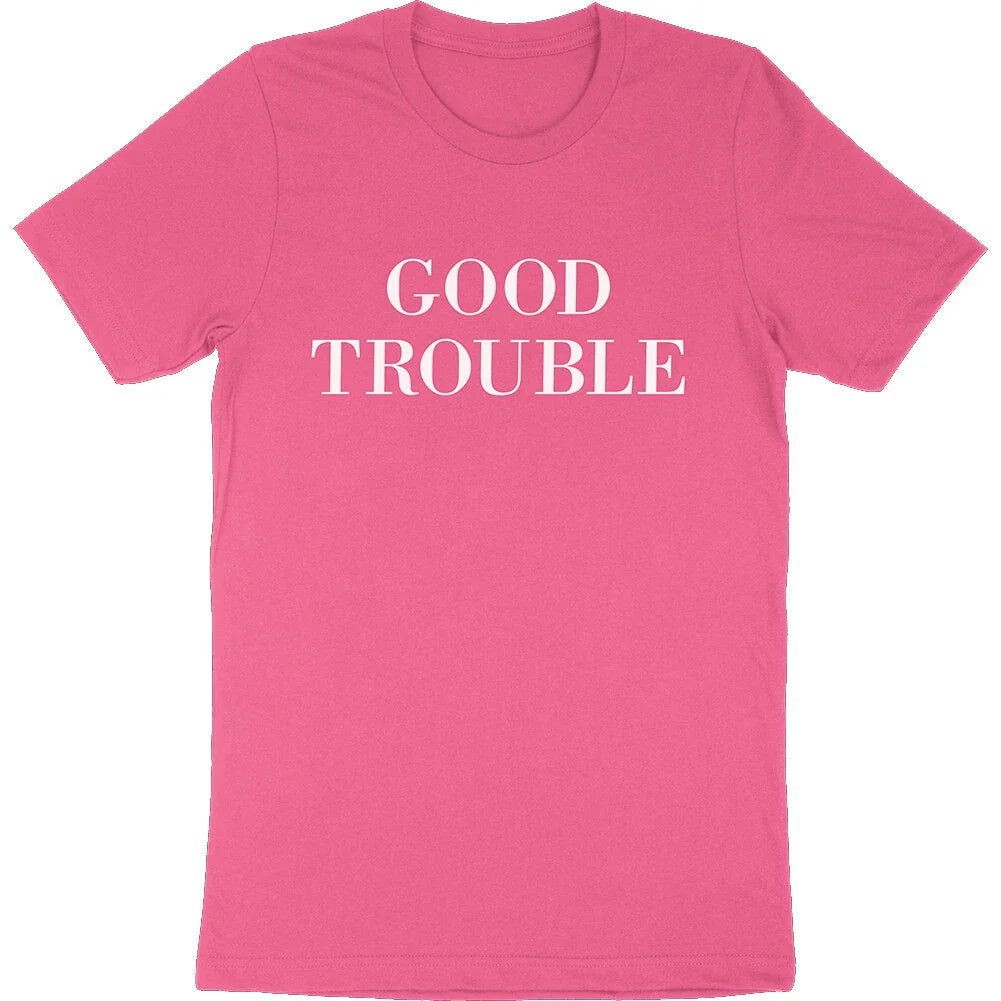 Good Trouble Black Lives Matter Protest No Justice No Peace Activist Tee Unisex