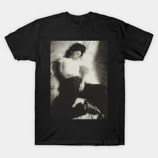Retro Style Bjork Lonely Tee Shirt Cotton Black Unisex Unisex