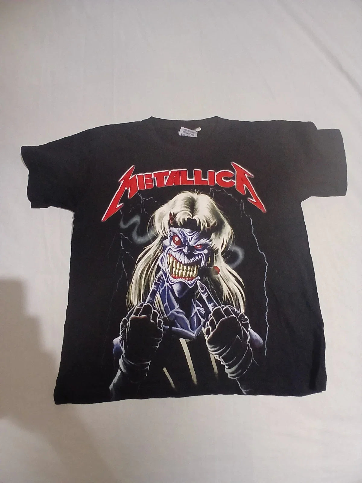 Vintage 90s Metallica - Bootleg "Eddie" Graphic - Size S (14/16) Unisex