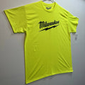Milwaukee Neon (New Condition) M18 Battery Heavy Duty Power Tools Tee Unisex