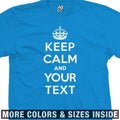 Custom Keep Calm | Carry On Meme Personalized Logo Design Print Tee Unisex