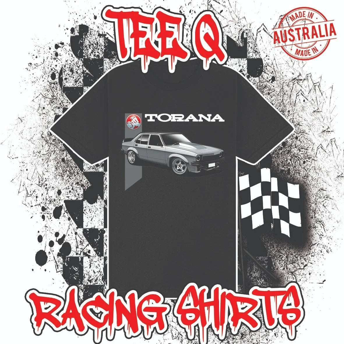 Holden Torana ~ Premium Black Gildan Cotton Tee Unisex