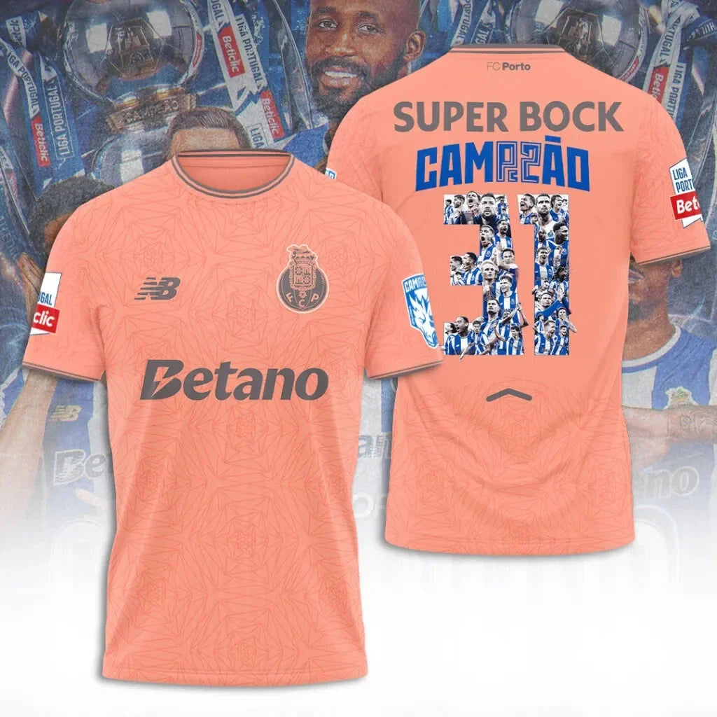 Campeao Liga Portugal 25/26 3D Apparel Tshirt Unisex