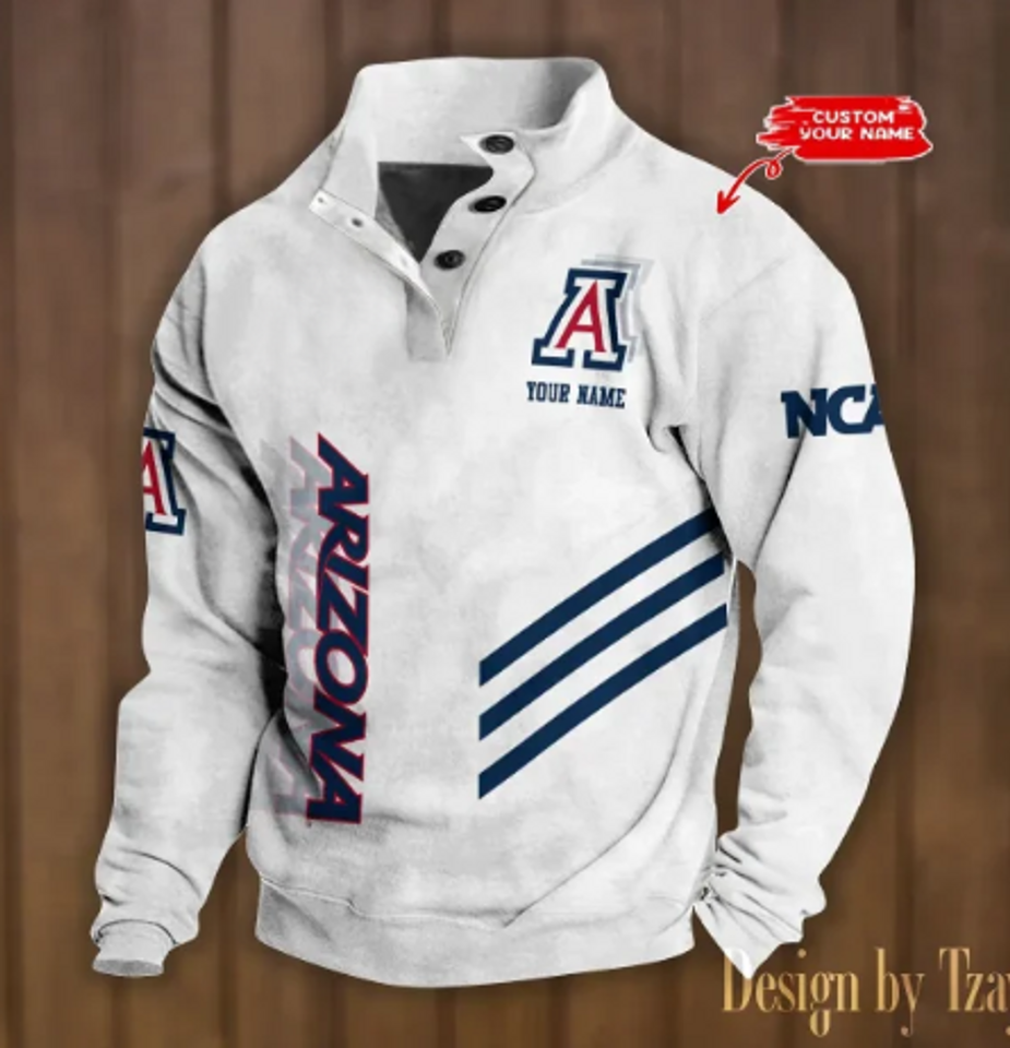 Personalized Arizonna Stand Collar , Basketball Fan Gift Unisex