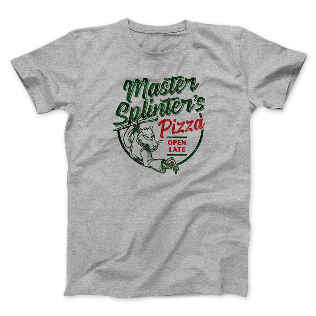 Master Splinters Pizza Funny Movie Men/Unisex T-Shirt Hoodie, Sweatshirt | Teenookco.com (Image 2)