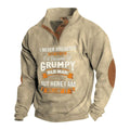 I'd Become A Crumpy Old Man Stand Collar Unisex