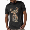 Glam Whitetail Deer Wearing Sunglasses Necklace Hunting USA by NaomiTankersly