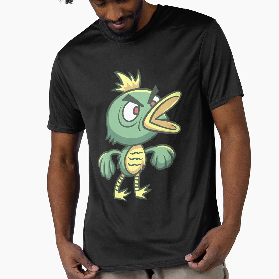 Angry Green Duck Monster by Goba Bali Studio