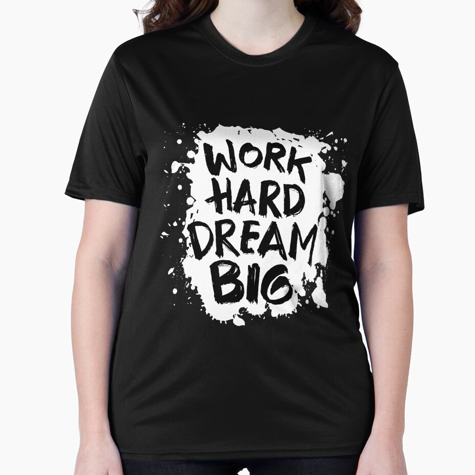 Work hard dream big by October Angel Design's