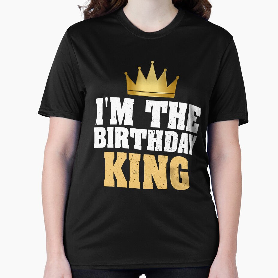 I'm The Birthday King Cool Couples Matching Birthday Party by millionair3