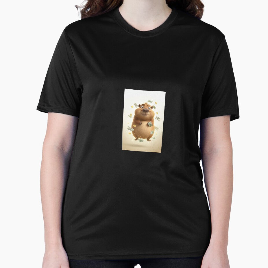 Money Rain Capybara – Cute Funny Rich Capybara Meme by roninlabstudio