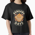 Bandana Days T-Shirt, Western Style Shirt, Vintage Americana Fashion Tee by Daily Mood Tees