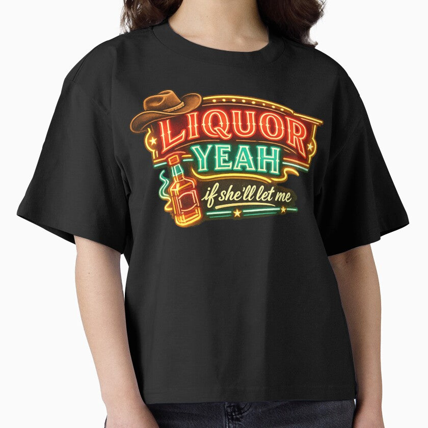 Liquor Yeah Neon Country by FrameFlow