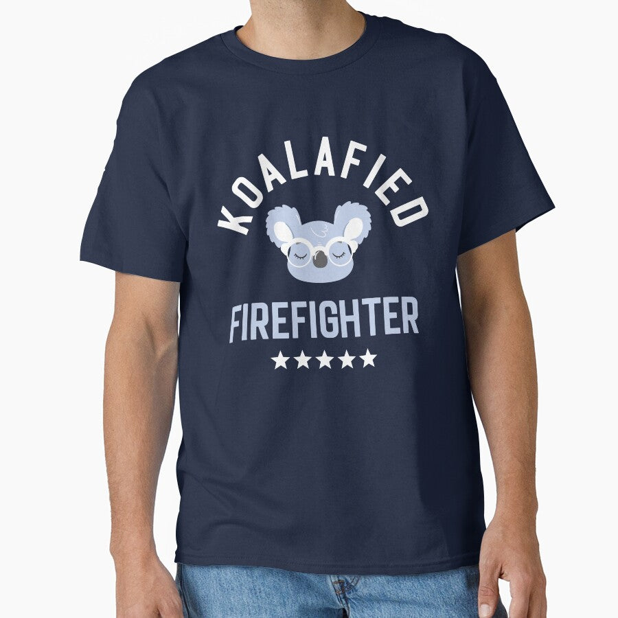 Koalafied Firefighter - Funny Gift Idea for Firefighters by betternotes