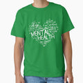 Mental Health Heart Word Cloud Mental Health Awareness Gear by DynamicDesign
