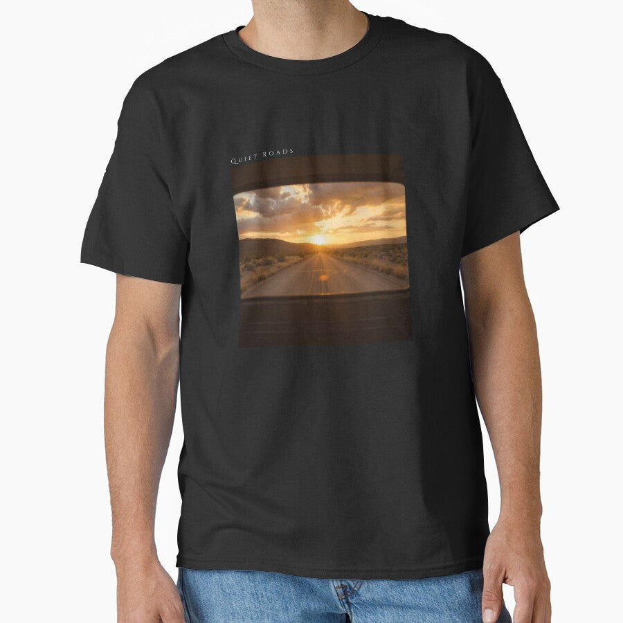 Quiet Roads (black) by BackroadVibes