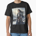 Kenshin of the Snowbound Dawn — Warrior of the Dragon Standard | Japanese Warlord Art / 上杉謙信 ― 雪明かりに立つ龍旗の武将 by Mori-no-Akari
