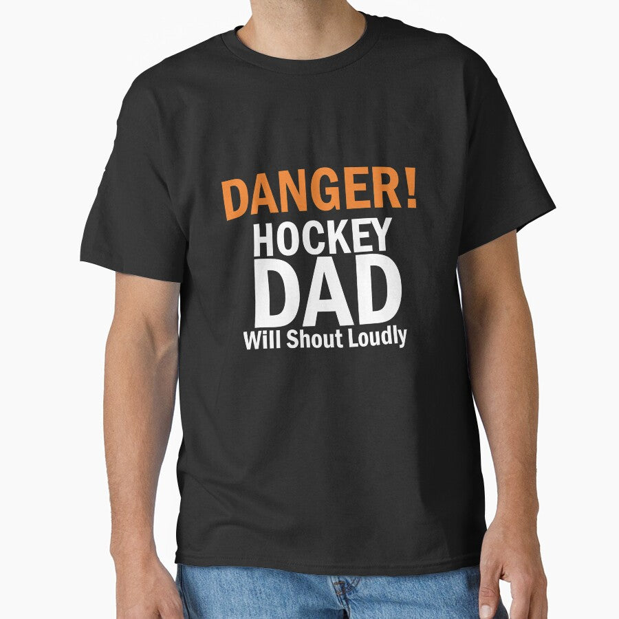 Danger Hockey Dad Will Shout Loudly by overstyle