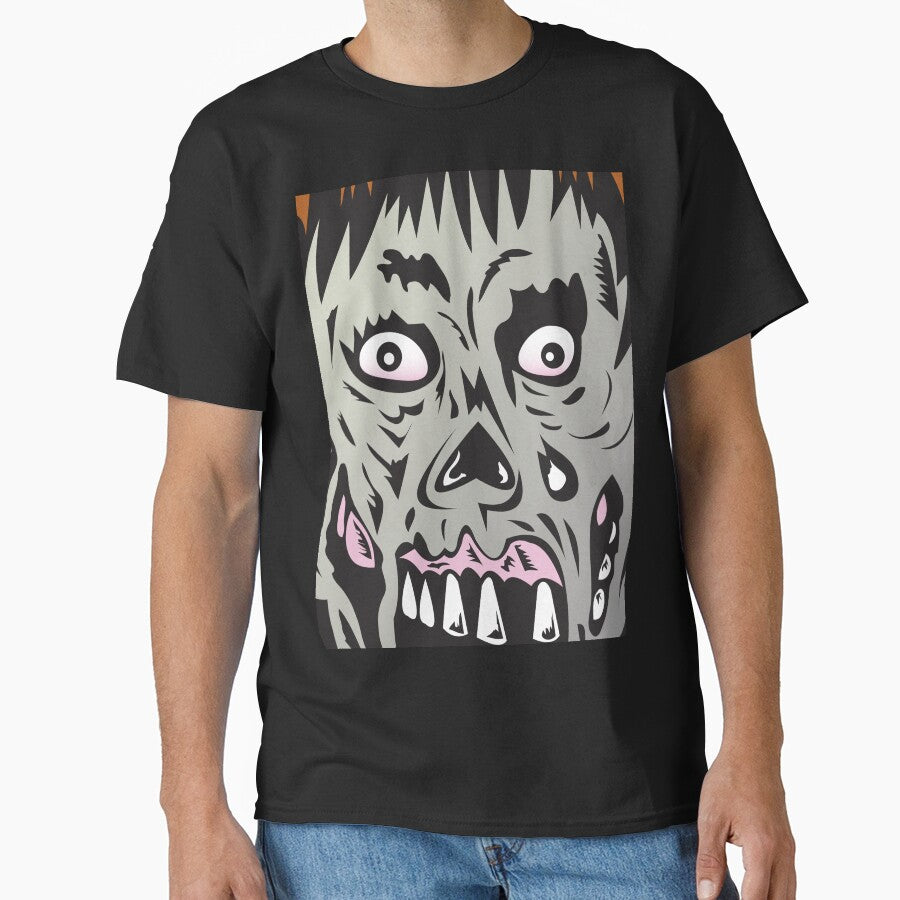 Monster creepy scary spooky skull funny Stickers by pacho5677