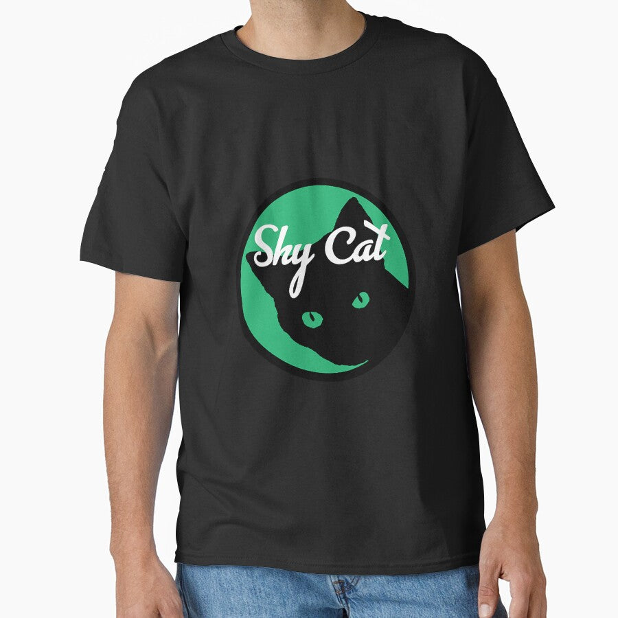 Social Anxiety Disorder - Shy Cat - Sad Shy shirt - Sad t shirt - Sad t-shirt - Funny - Cute - Gift by happygiftideas