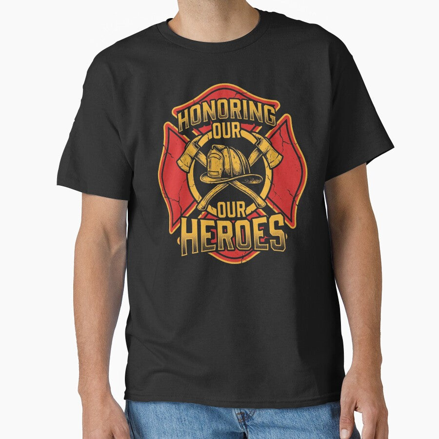 Honoring Our Heroes Firefighter Maltese Cross Patriot Day by TeNovaStudio ⭐⭐⭐⭐⭐
