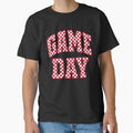 Game Day - Football, Red and Black,, Preppy Football, Football Mom, Cute Football by marnisa