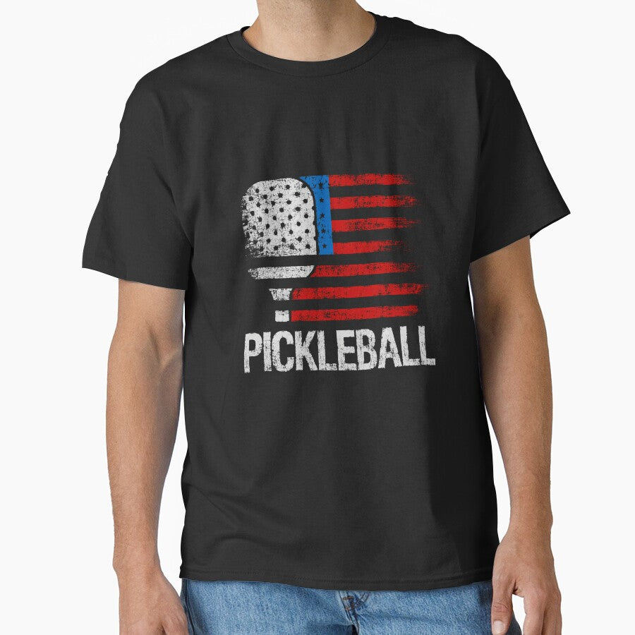 Pickleball American Flag Player Patriot by HumansStuck12