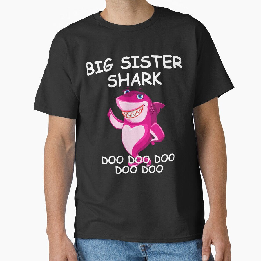 Big Sister Shark Doo Doo Funny Gift by Shariss