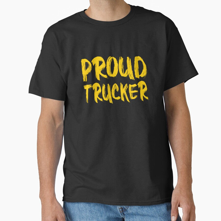 Proud Trucker by Desi  Merch