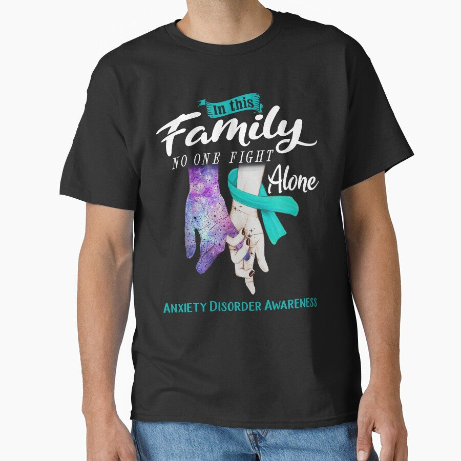 In This Family No One Fights Alone ANXIETY DISORDER Awareness by Mnrshirley