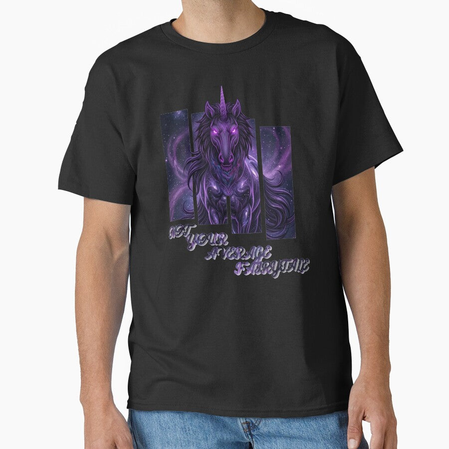 Not Your Average Fairytale - Dark Mystic Unicorn Art by thazinart