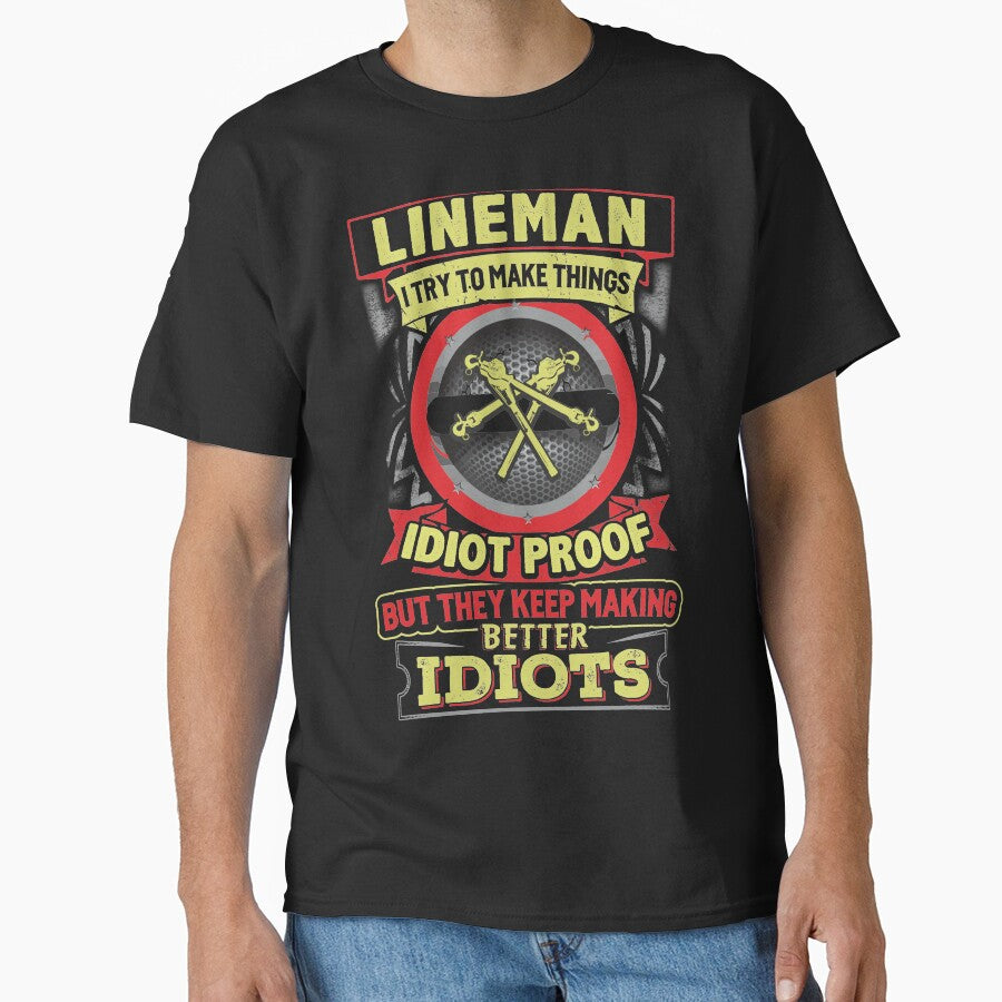 Lineman i try to make things idiot proof by BrennaEirlys