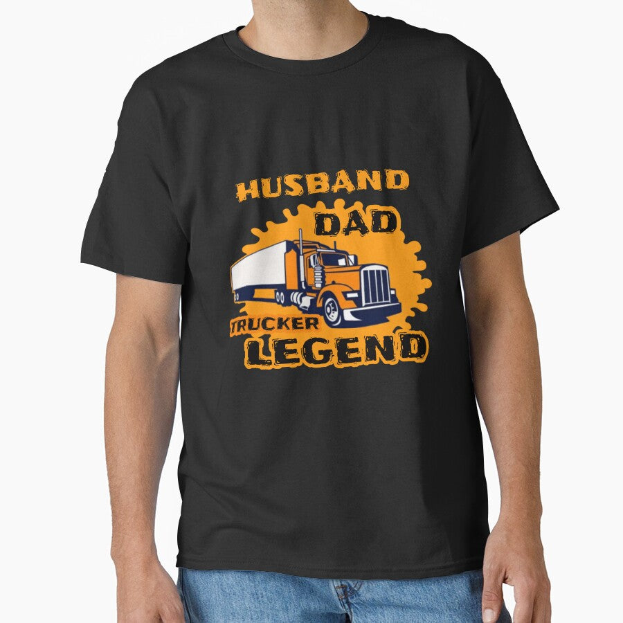 Husband dad trucker legend by karimaK-71