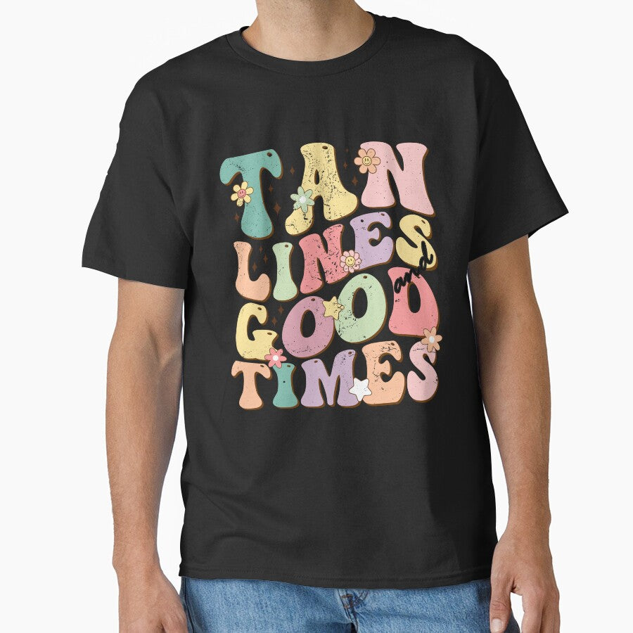 Tan Lines good time Vintage Summer Vibes Groovy by Jungle Hub