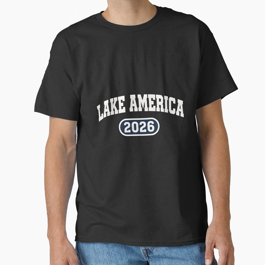 Lake America 2026 Vintage Tee by PixelForge11