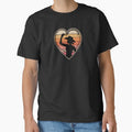 Retro Cowgirl Heart Silhouette with Lasso by Lily-and-Lyle
