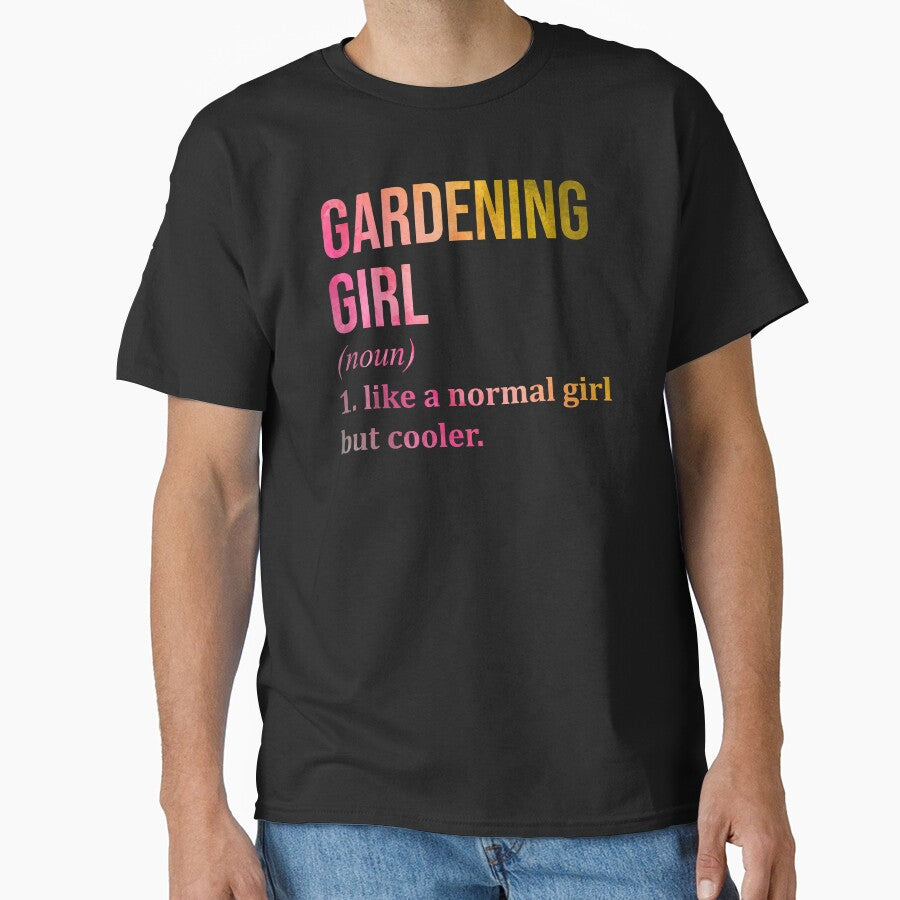 Gardening Girl Definition in Watercolor by XCIV