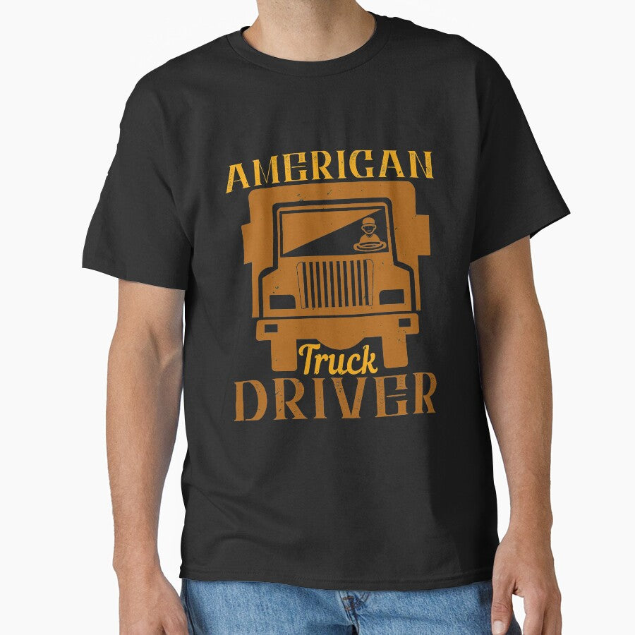 American truck driver by khampol