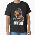 Bruh Capybaras Funny Video Games Capybara Art for Men Women Kids , Capybara Gift Lover by DZIRI NAJAT