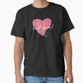 Bridesmaid White Print with Pink Heart Logo by AriesRising-