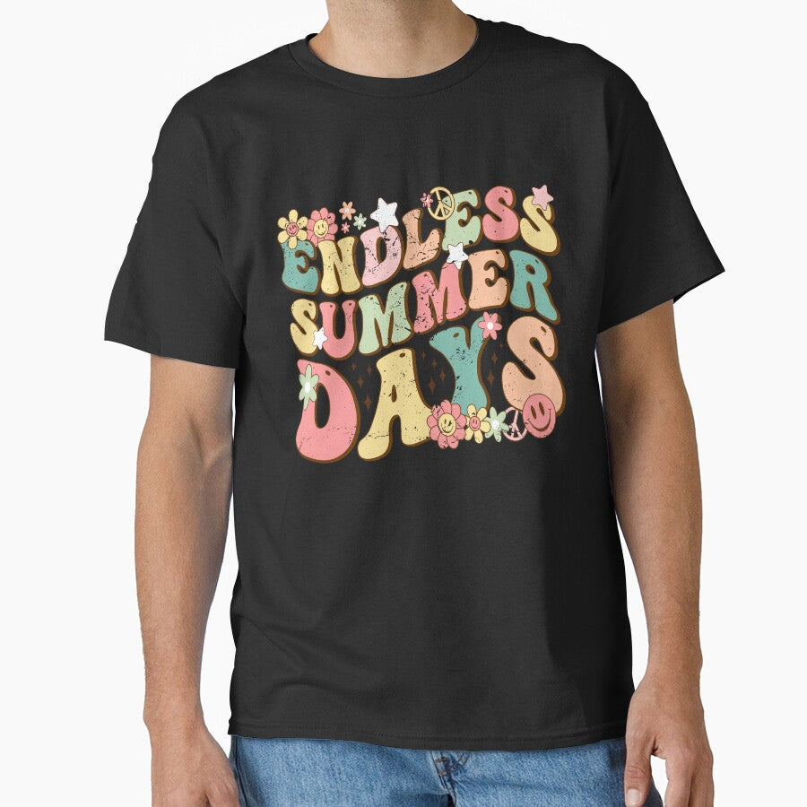 All Summer Day Vintage Retro Vibes Groovy by Jungle Hub