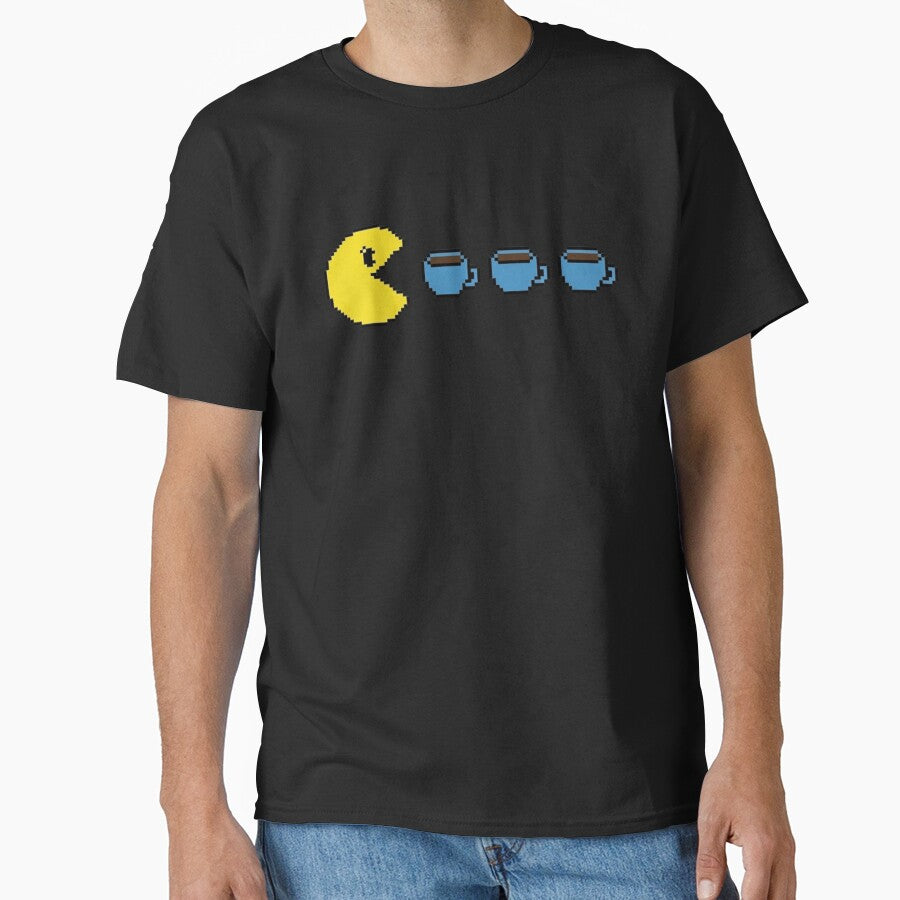 Pac-Man Chasing Coffee by wingoo22