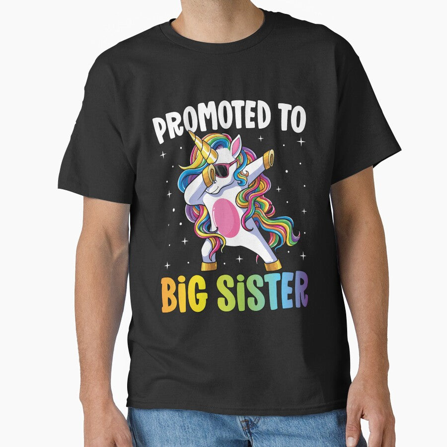 Promoted to Big Sister Dabbing Unicorn Older Sister by mejeoshop