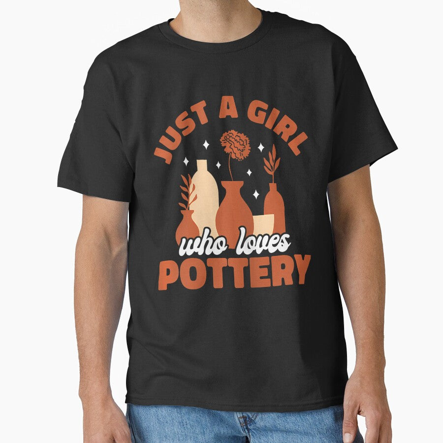 Just A Girl Who Loves Pottery Ceramic by RosaliaAmber