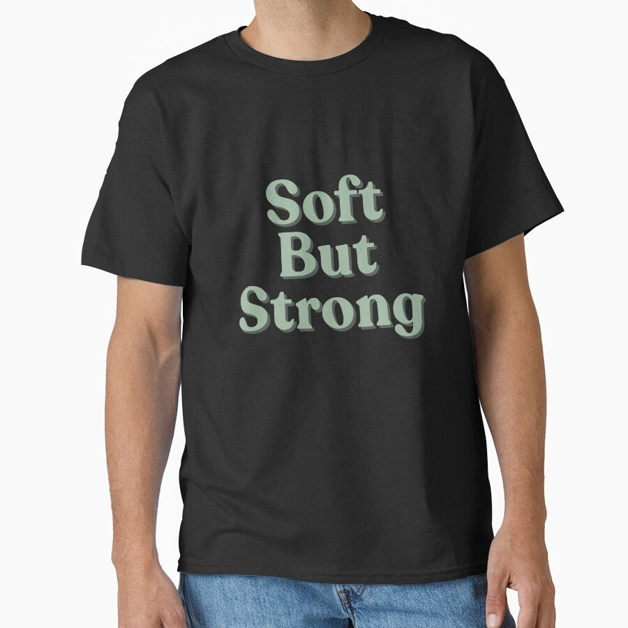 Soft But Strong – Retro Mint Mental Health Design by VinciLab