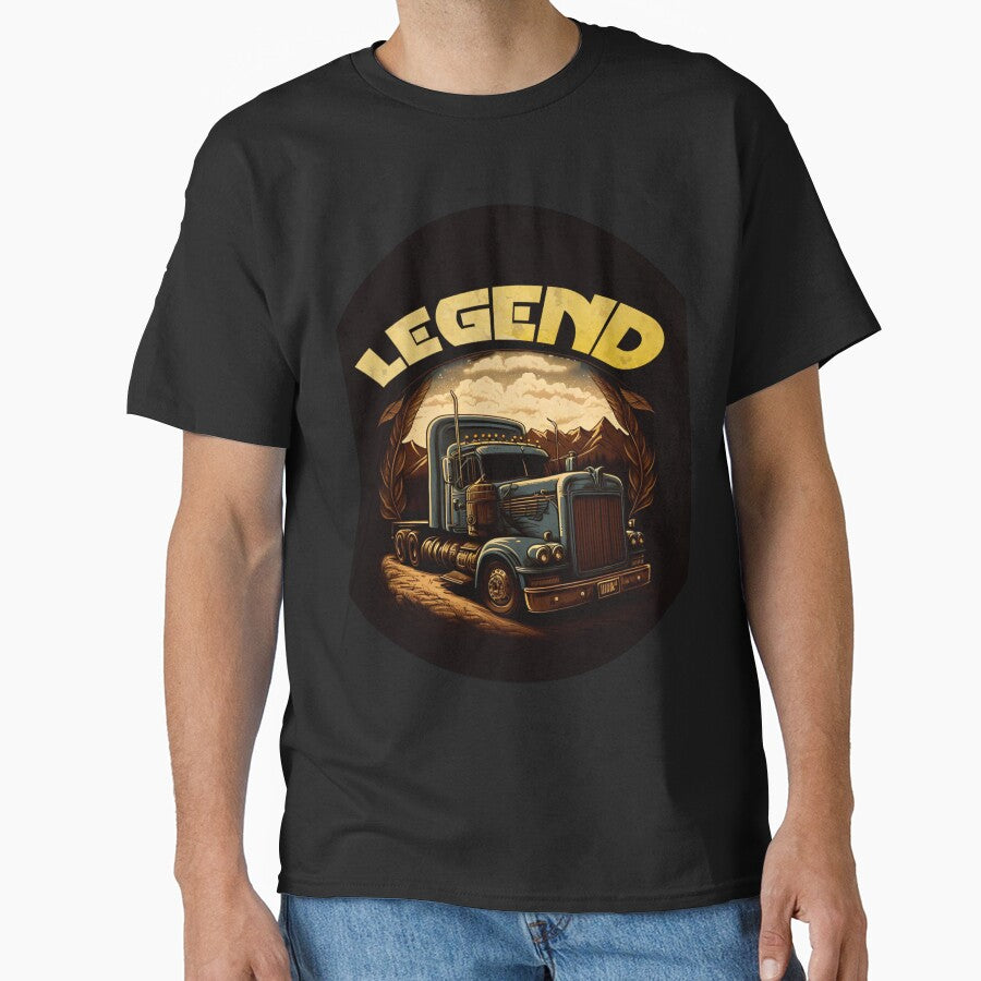 DAD TRUCKER LEGEND by fadstudio