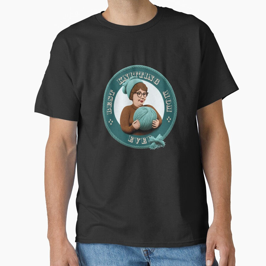 Best Knitting Mom Ever by Mobius Spot Collective